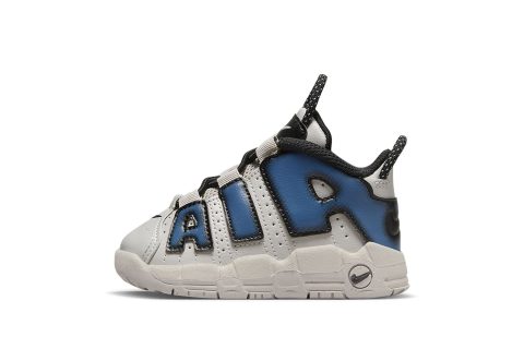 Nike Kids Air More Uptempo Td "industrial Blue"