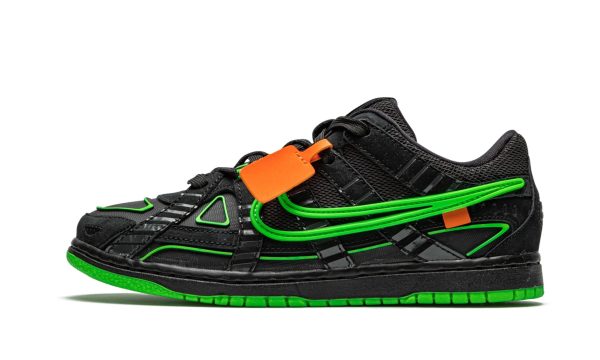 Nike Kids Air Rubber Dunk Ps "off-white - Green Strike"