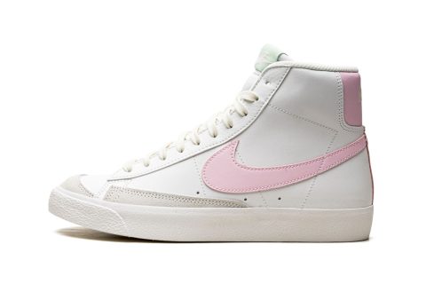 Nike Kids Blazer Mid '77 Gs "white/pink"