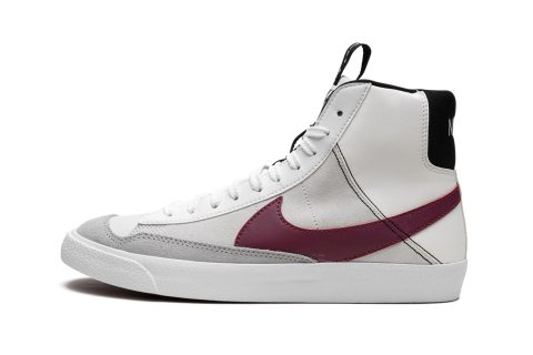 Nike Kids Blazer Mid '77 Se D "white/rush Maroon"