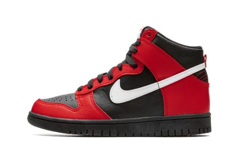 Dunk High Gs "balck / Red"