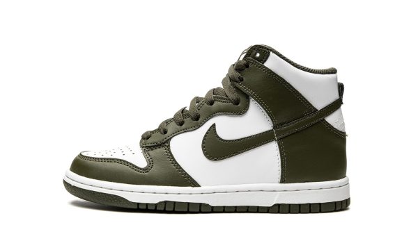 Nike Kids Dunk High Gs "cargo Khaki"