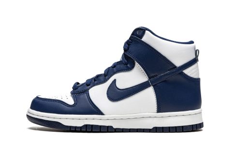 Nike Kids Dunk High Gs "championship Navy"