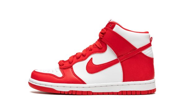 Nike Kids Dunk High Gs "white / University Red"