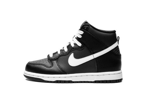 Nike Kids Dunk High Ps "black Panda"