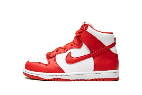 Nike Kids Dunk High Ps "university Red"