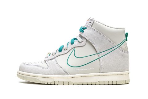 Nike Kids Dunk High Se Gs "first Use - Green Noise"