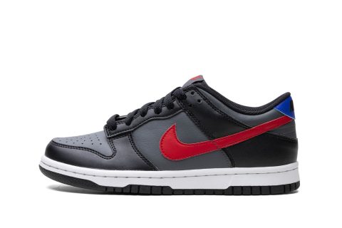 Dunk Low Gs "black / University Red"