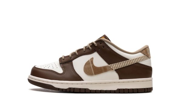 Nike Kids Dunk Low Gs "brown Plaid"