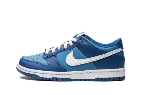 Nike Kids Dunk Low Gs "dark Marina Blue"