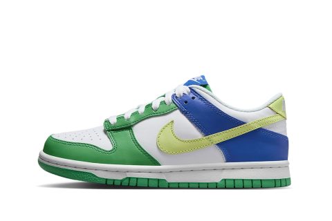 Nike Kids Dunk Low Gs "green/blue"