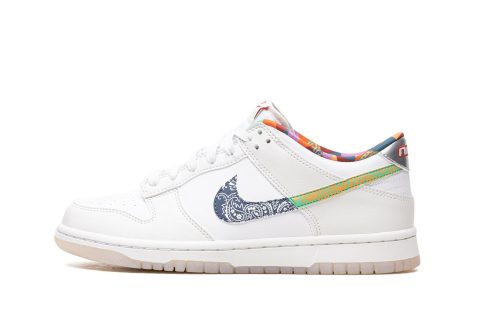 Nike Kids Dunk Low Gs "multi Color Paisley"