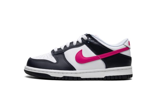 Nike Kids Dunk Low Gs "obsidian / Fierce Pink"