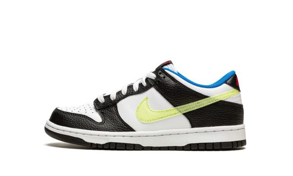 Nike Kids Dunk Low Gs "signal Blue Lemon Twist"