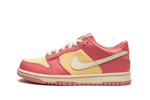 Nike Kids Dunk Low Gs "strawberry Peach Cream"