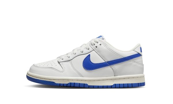 Nike Kids Dunk Low Gs "summit White Hyper Royal"