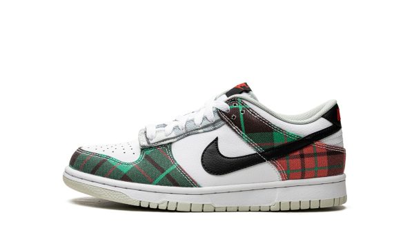 Nike Kids Dunk Low Gs "tartan Plaid"