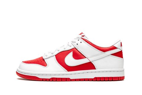 Nike Kids Dunk Low Gs "white / University Red"