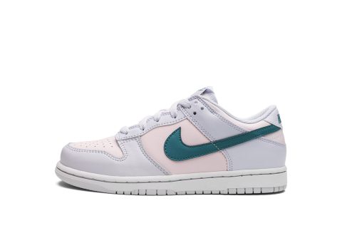 Nike Kids Dunk Low Ps "football Grey / Mineral Teal"