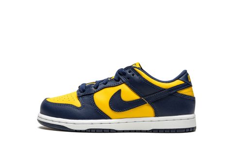 Nike Kids Dunk Low Ps "michigan"