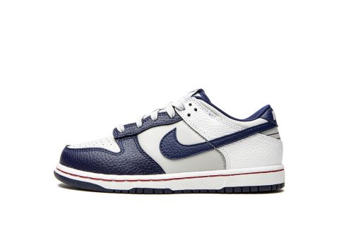 Nike Kids Dunk Low Ps "nba 75th Anniversary - Brooklyn Nets"