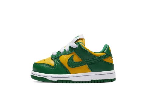 Nike Kids Dunk Low Retro Td "brazil"