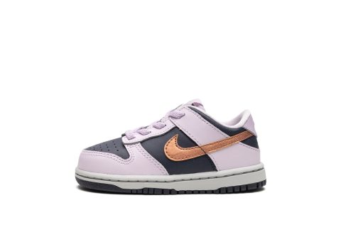 Nike Kids Dunk Low Td "copper Swoosh"