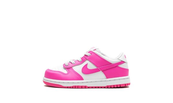 Nike Kids Dunk Low Td "laser Fuschia"