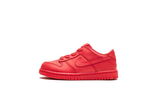 Nike Kids Dunk Low Td "track Red"