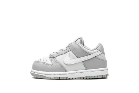 Nike Kids Dunk Low Td "two Toned Grey"