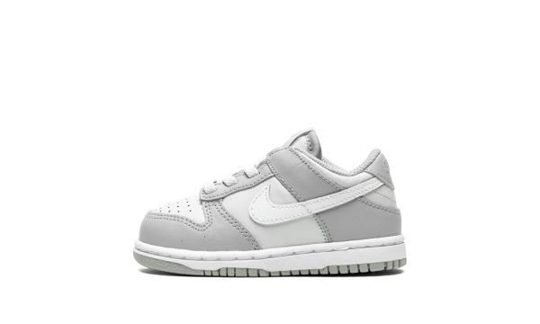 Nike Kids Dunk Low Td "two Toned Grey"