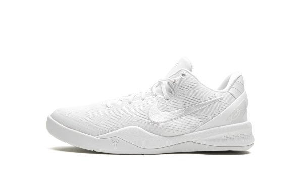 Nike Kids Kobe 8 Protro Gs "triple White"