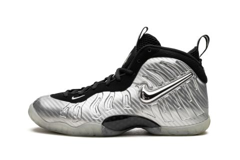 Nike Kids Little Posite Pro Gs "silver Surfer"