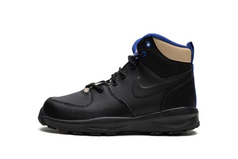 Nike Kids Manoa Leather Ps "triple Black"