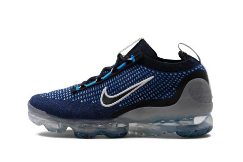 Nike Kids Nike Air Vapormax 2021 Fk (gs) "midnight Navy Photo Blue (gs)"