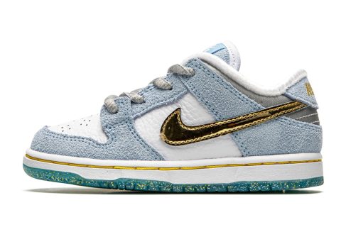 Nike Kids Sb Dunk Low Pro Qs (td) "sean Cliver - Holiday Special"