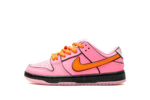 Nike Kids Sb Dunk Low Ps "powerpuff Girls - Blossom"