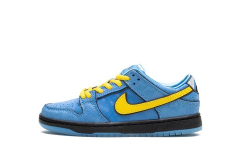 Nike Kids Sb Dunk Low Ps "powerpuff Girls - Bubbles"