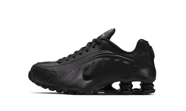 Nike Kids Shox R4 Gs "triple Black"