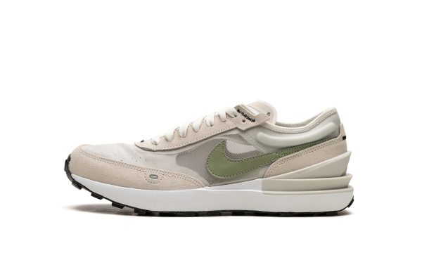 Nike Kids Waffle One Gs "light Bone Oil Green"