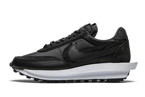 Nike Ldwaffle "sacai - Black Nylon"