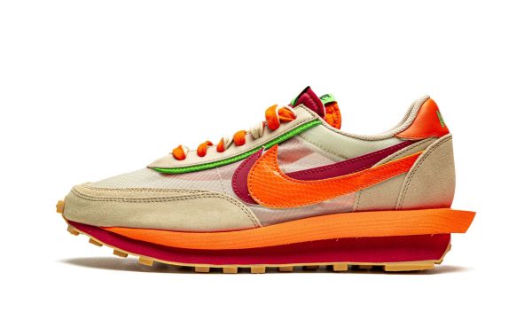 Nike Ldwaffle "sacai X Clot - Net Orange Blaze"