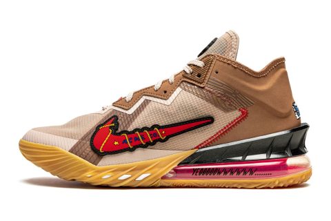 Nike Lebron 18 Low "wile E. Coyote Vs Roadrunner"