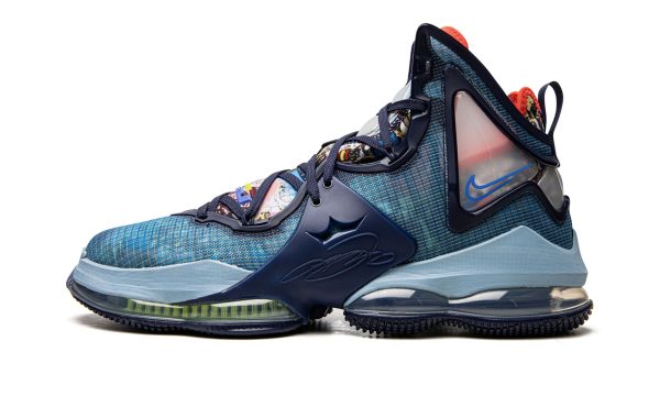 Nike Lebron 19 "fast Food" Blackened Blue / Worn Blue / Atomi