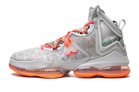 Nike Lebron 19 "fast Food" Grey Fog / Roma Green-total Oran