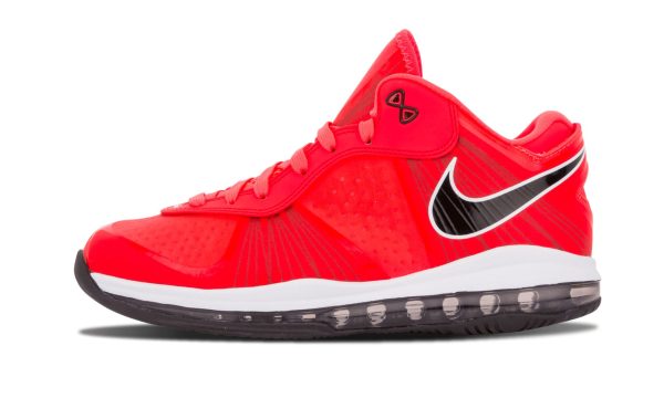 Nike Lebron 8 V/2 Low "solar Red"