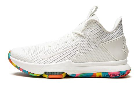 Nike Lebron Witness 4 "white / Multi-camo"