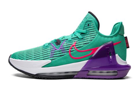 Nike Lebron Witness Vi "clear Emerald / Wild Berry"