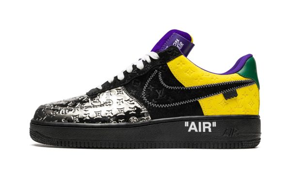 Louis Vuitton Air Force 1 Low "virgil Abloh - Purple Dusk/metallic Silver"