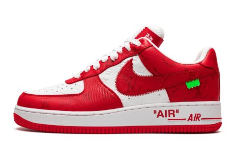 Louis Vuitton Air Force 1 Low "virgil Abloh - White/red"